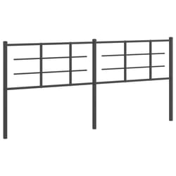 VidaXL 355599 tête de lit et pied de lit Noir