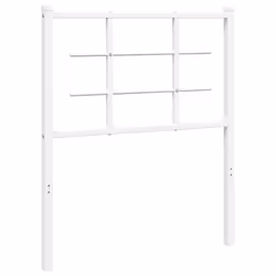 VidaXL 355636, Blanc, Acier, 75 cm, 800 mm, 90 cm, 30 mm
