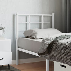 VidaXL 355637 tête de lit et pied de lit Blanc