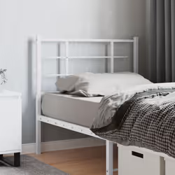 VidaXL 355639 tête de lit et pied de lit Blanc