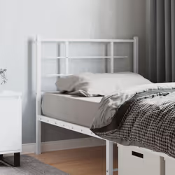 VidaXL 355640, Blanc, Acier, 107 cm, 1120 mm, 90 cm, 30 mm
