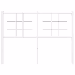 VidaXL 355641 tête de lit et pied de lit Blanc