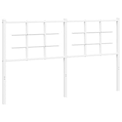 VidaXL 355645 tête de lit et pied de lit Blanc