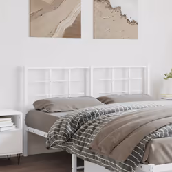 VidaXL 355645 tête de lit et pied de lit Blanc