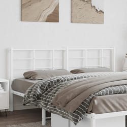 VidaXL 355647 tête de lit et pied de lit Blanc