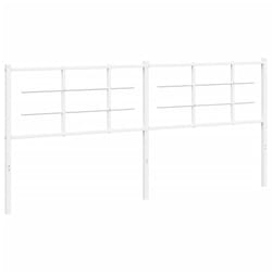 VidaXL 355648 tête de lit et pied de lit Blanc