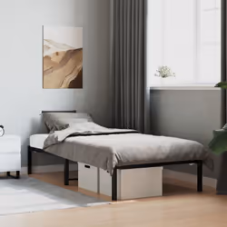 Si vous recherchez un cadre de lit robuste pour votre chambre à coucher, ce cadre de lit classique au design élégant et intem ...