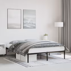 Si vous recherchez un cadre de lit robuste pour votre chambre à coucher, ce cadre de lit classique au design élégant et intem ...