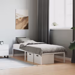 Si vous recherchez un cadre de lit robuste pour votre chambre à coucher, ce cadre de lit classique au design élégant et intem ...