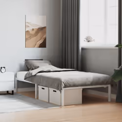 Si vous recherchez un cadre de lit robuste pour votre chambre à coucher, ce cadre de lit classique au design élégant et intem ...