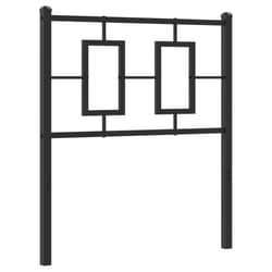 VidaXL 374268 tête de lit et pied de lit Noir
