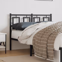 VidaXL 374272 tête de lit et pied de lit Noir