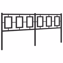 VidaXL 374277, Noir, Acier, 180 cm, 1870 mm, 91 cm, 30 mm