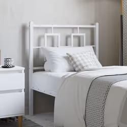 VidaXL 374317 tête de lit et pied de lit Blanc