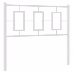 VidaXL 374320, Blanc, Acier, 107 cm, 1120 mm, 91 cm, 30 mm