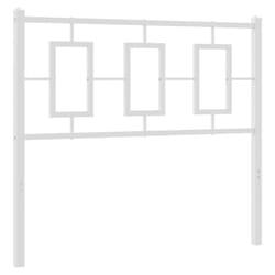 VidaXL 374320 tête de lit et pied de lit Blanc