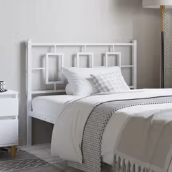 VidaXL 374321 tête de lit et pied de lit Blanc