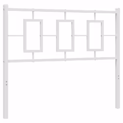 VidaXL 374321 tête de lit et pied de lit Blanc - Vue supplémentaire 4