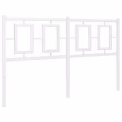 VidaXL 374322, Blanc, Acier, 135 cm, 1420 mm, 91 cm, 30 mm