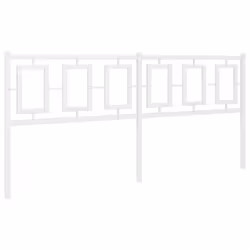 VidaXL 374326, Blanc, Acier, 180 cm, 1870 mm, 91 cm, 30 mm