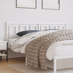 VidaXL 374326 tête de lit et pied de lit Blanc