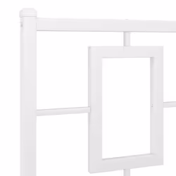 VidaXL 374326 tête de lit et pied de lit Blanc - Vue supplémentaire 6