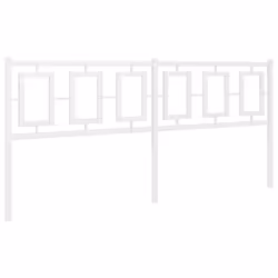VidaXL 374327, Blanc, Acier, 193 cm, 1980 mm, 91 cm, 30 mm
