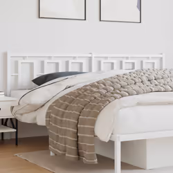 VidaXL 374328 tête de lit et pied de lit Blanc