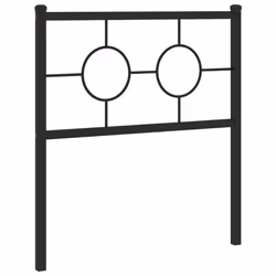 VidaXL 376252, Noir, Acier, 75 cm, 800 mm, 91 cm, 30 mm