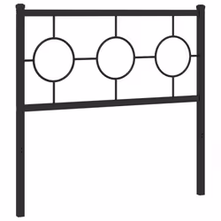 VidaXL 376254, Noir, Acier, 90 cm, 950 mm, 91 cm, 30 mm
