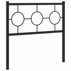 VidaXL 376254 tête de lit et pied de lit Noir - Vue supplémentaire 4
