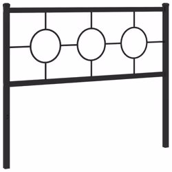 VidaXL 376256, Noir, Acier, 107 cm, 1120 mm, 91 cm, 30 mm