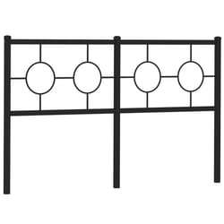 VidaXL 376260 tête de lit et pied de lit Noir