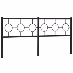 VidaXL 376262, Noir, Acier, 180 cm, 1870 mm, 91 cm, 30 mm