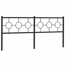 VidaXL 376263, Noir, Acier, 193 cm, 1980 mm, 91 cm, 30 mm