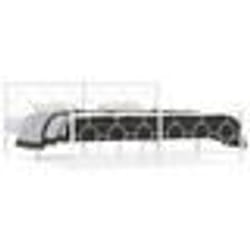 vidaXL Cadre de lit métal sans matelas et pied de lit blanc 200x200 cm - 200 x 200 cm
