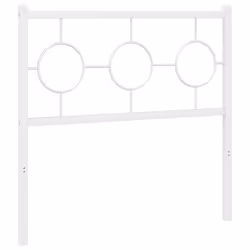 VidaXL 376306, Blanc, Acier, 120 cm, 1250 mm, 91 cm, 30 mm