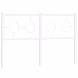 VidaXL 376310, Blanc, Acier, 160 cm, 1660 mm, 91 cm, 30 mm