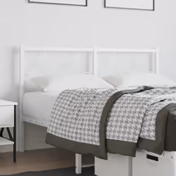 VidaXL 376310 tête de lit et pied de lit Blanc