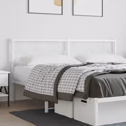 VidaXL 376311 tête de lit et pied de lit Blanc