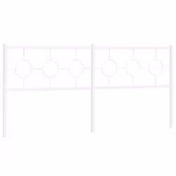 VidaXL 376313, Blanc, Acier, 2 m, 2060 mm, 91 cm, 30 mm