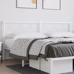 VidaXL 376313 tête de lit et pied de lit Blanc