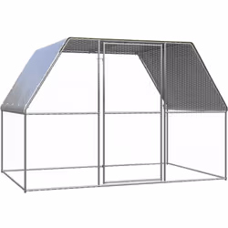 Ce poulailler pratique et spacieux est un choix parfait comme enclos d'extérieur pour le confort de vos poules, canards et au ...