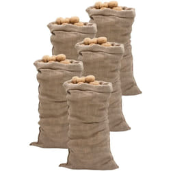 Vidaxl - Sacs en jute 5 pcs 65x135 cm 100 % jute 220 g/m²