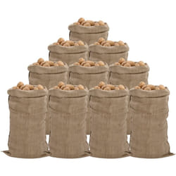 Vidaxl - Sacs en jute 10 pcs 65x135 cm 100 % jute 340 g/m²