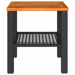 VidaXL 366263 table de jardin Noir, Marron - Vue supplémentaire 4