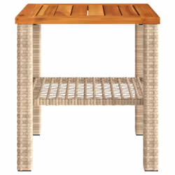 VidaXL 366265 table de jardin Beige, Marron - Vue supplémentaire 4