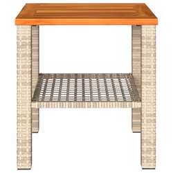 VidaXL 366265 table de jardin Beige, Marron - Vue supplémentaire 5
