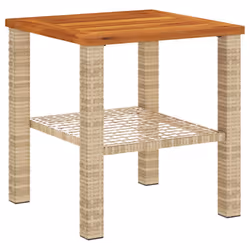 VidaXL 366265 table de jardin Beige, Marron - Vue supplémentaire 6