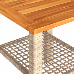 VidaXL 366265 table de jardin Beige, Marron - Vue supplémentaire 8